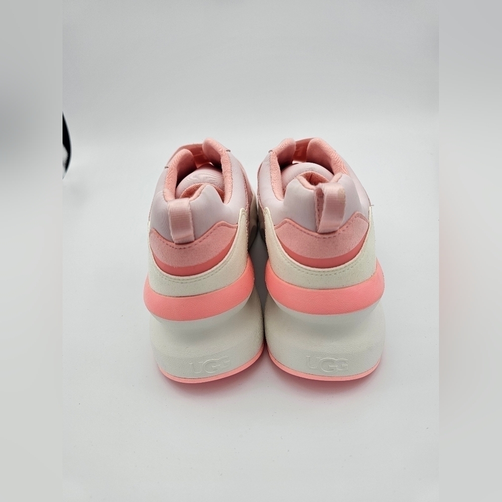 UGG LA Flex Slip-on Trainer Sneakers Posie Pink / White 1120704 Women's Size 9 - Picture 3 of 6